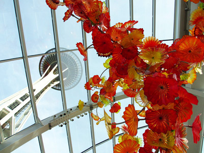 chihuly　garden　and　glass　チフーリ・ガーデン・アンド・ガラス