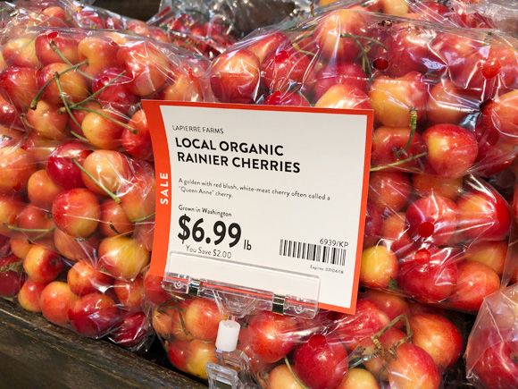 ワシントン州産が美味 ブルーベリーとレーニア チェリー Junglecity Com