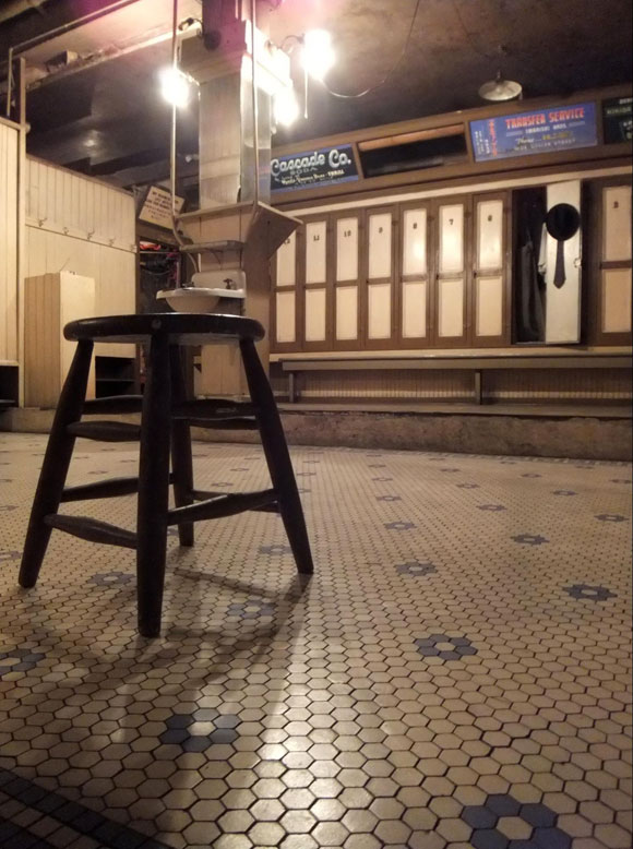 北米に唯一保存されているホテル地下の日本式公衆浴場 『橋立湯』
