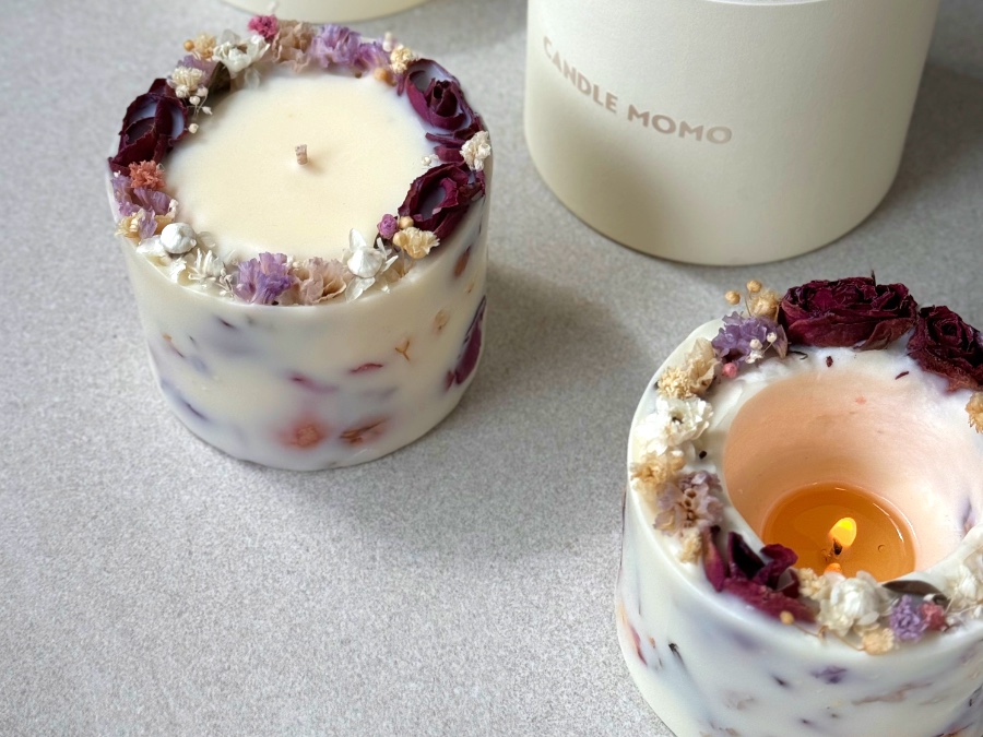 candle-momo-purple-botanical-2 - junglecity.com
