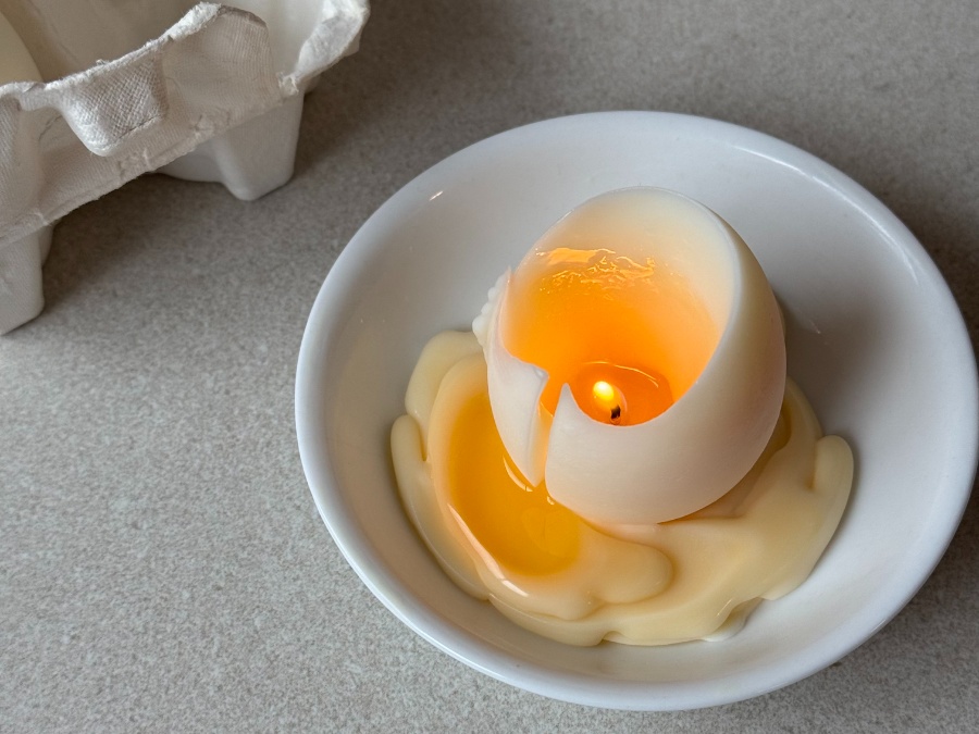 candlemomo-egg-candle - junglecity.com